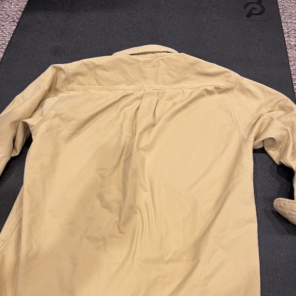 Mens Carhartt long sleeve heavy outer shirt. Large - Picture 5 of 6